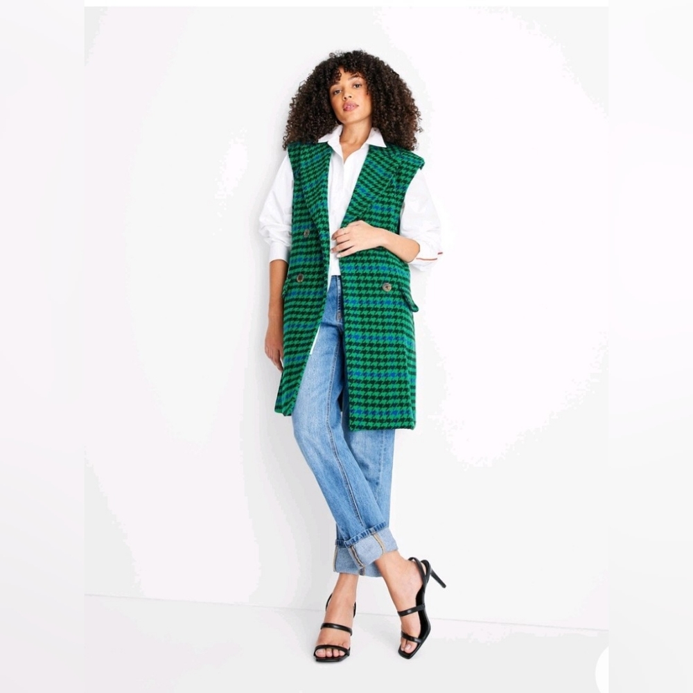 Sleeveless Long Shacket - Future Collective™ with Kahlana Barfield Brown